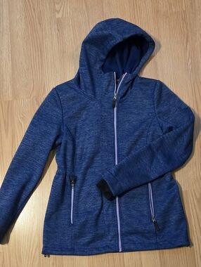 Bench Women’s Purple Hooded Zip Jacket